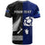Personalised New Zealand and Scotland Rugby T Shirt All Black Maori With Thistle Together - Wonder Print Shop