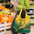 Custom South Africa Rugby Grocery Bag Springboks Go Champions African Pattern
