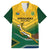 Custom South Africa Rugby Hawaiian Shirt Springboks Go Champions African Pattern - Wonder Print Shop