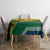 Custom South Africa Rugby Tablecloth Springboks Go Champions African Pattern - Wonder Print Shop