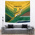 Custom South Africa Rugby Tapestry Springboks Go Champions African Pattern - Wonder Print Shop