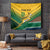 Custom South Africa Rugby Tapestry Springboks Go Champions African Pattern - Wonder Print Shop