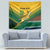 Custom South Africa Rugby Tapestry Springboks Go Champions African Pattern - Wonder Print Shop