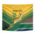 Custom South Africa Rugby Tapestry Springboks Go Champions African Pattern - Wonder Print Shop