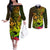 hawaii-couples-matching-off-the-shoulder-long-sleeve-dress-and-long-sleeve-button-shirts-kanaka-map-with-polynesian-shark-tattoo-reggae-unique