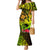 Hawaii Family Matching Mermaid Dress and Hawaiian Shirt Kanaka Map With Polynesian Shark Tattoo Reggae Unique - Wonder Print Shop