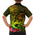 Hawaii Family Matching Off Shoulder Maxi Dress and Hawaiian Shirt Kanaka Map With Polynesian Shark Tattoo Reggae Unique - Wonder Print Shop
