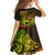 Hawaii Family Matching Off Shoulder Maxi Dress and Hawaiian Shirt Kanaka Map With Polynesian Shark Tattoo Reggae Unique - Wonder Print Shop