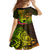 Hawaii Family Matching Short Sleeve Bodycon Dress and Hawaiian Shirt Kanaka Map With Polynesian Shark Tattoo Reggae Unique - Wonder Print Shop