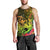 Hawaii Men Tank Top Kanaka Map With Polynesian Shark Tattoo Reggae Unique - Wonder Print Shop