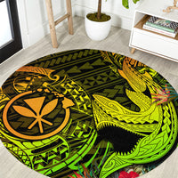 hawaii-round-carpet-kanaka-map-with-polynesian-shark-tattoo-reggae-unique
