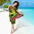 Hawaii Sarong Kanaka Map With Polynesian Shark Tattoo Reggae Unique - Wonder Print Shop