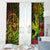 Hawaii Window Curtain Kanaka Map With Polynesian Shark Tattoo Reggae Unique - Wonder Print Shop