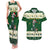 Custom South Africa Rugby Christmas Couples Matching Tank Maxi Dress and Hawaiian Shirt Geseende Kersfees Springboks African Pattern - Wonder Print Shop