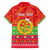 Personalised Eritrea Christmas Hawaiian Shirt Eritrean Olive Santa Claus Merry Xmas - Wonder Print Shop