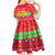 Personalised Eritrea Christmas Kid Short Sleeve Dress Eritrean Olive Santa Claus Merry Xmas - Wonder Print Shop