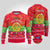 Personalised Eritrea Christmas Ugly Christmas Sweater Eritrean Olive Santa Claus Merry Xmas - Wonder Print Shop
