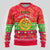 Personalised Eritrea Christmas Ugly Christmas Sweater Eritrean Olive Santa Claus Merry Xmas - Wonder Print Shop