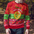 Personalised Eritrea Christmas Ugly Christmas Sweater Eritrean Olive Santa Claus Merry Xmas - Wonder Print Shop