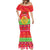 Personalised Eritrea Christmas Mermaid Dress Eritrean Olive Santa Claus Merry Xmas - Wonder Print Shop