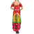 Personalised Eritrea Christmas Summer Maxi Dress Eritrean Olive Santa Claus Merry Xmas - Wonder Print Shop
