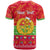 Personalised Eritrea Christmas T Shirt Eritrean Olive Santa Claus Merry Xmas - Wonder Print Shop