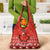 Canada Christmas Grocery Bag Maple Leaf Santa With Map Merry Xmas