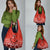 Canada Christmas Grocery Bag Maple Leaf Santa With Map Merry Xmas