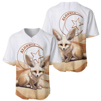 Fennec Fox Algeria Baseball Jersey Algerian Sahara - Wonder Print Shop