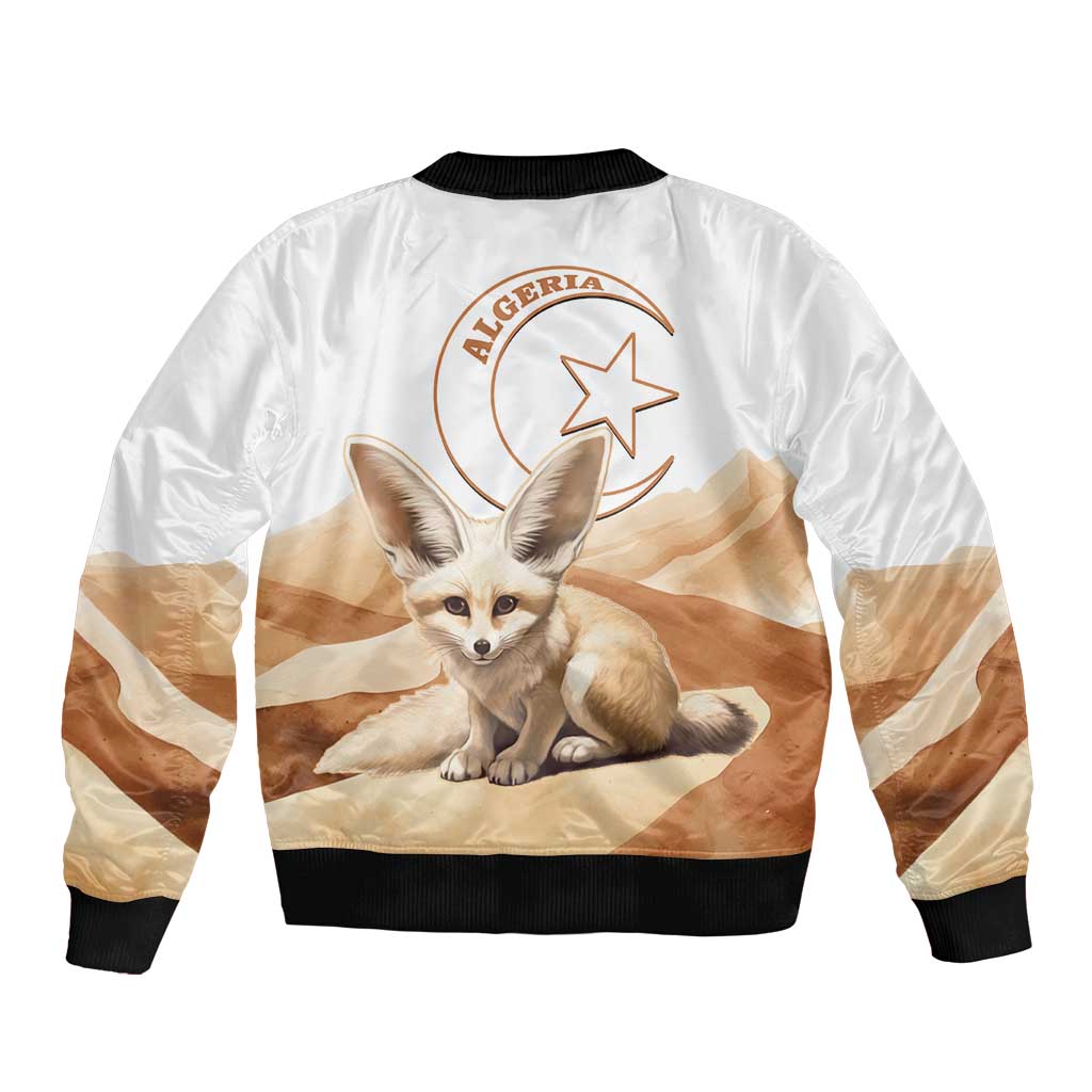 Fennec Fox Algeria Bomber Jacket Algerian Sahara - Wonder Print Shop