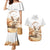 Fennec Fox Algeria Couples Matching Mermaid Dress and Hawaiian Shirt Algerian Sahara - Wonder Print Shop