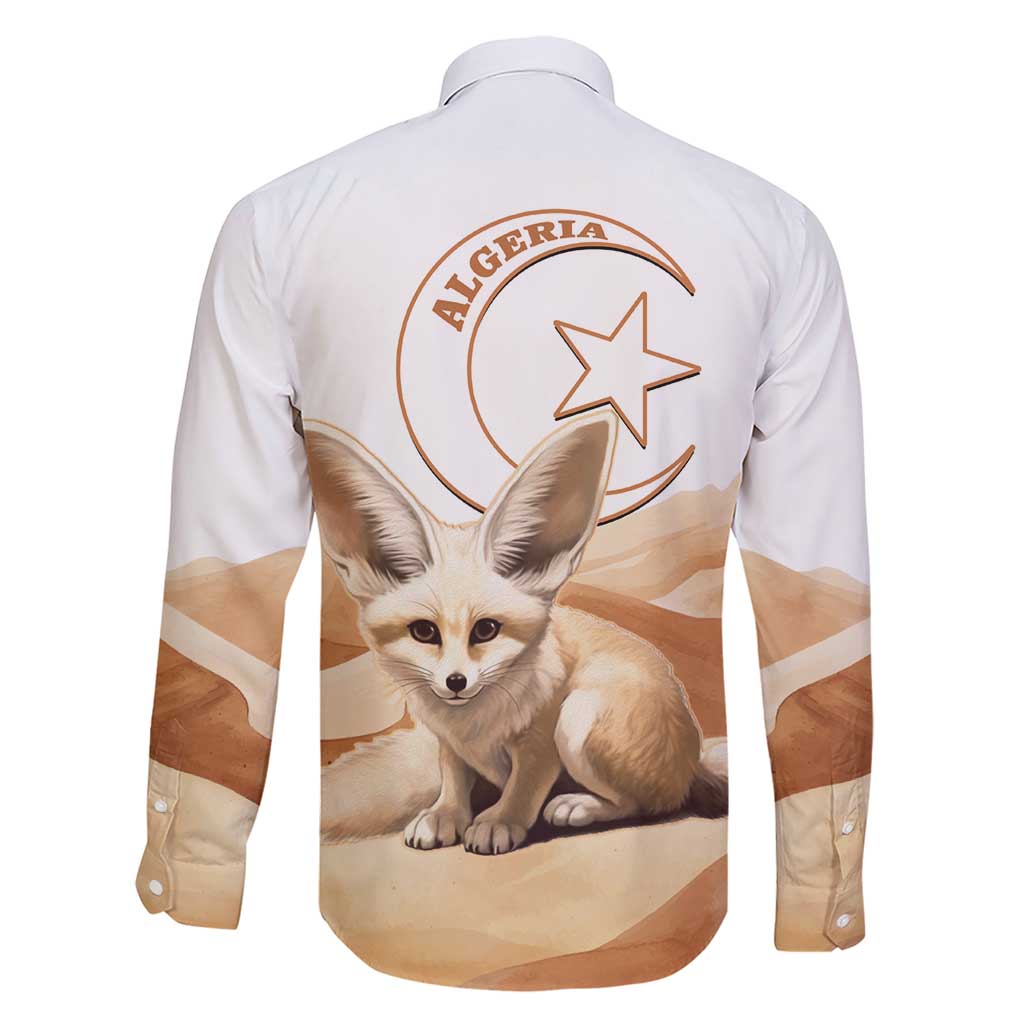 Fennec Fox Algeria Family Matching Short Sleeve Bodycon Dress and Hawaiian Shirt Algerian Sahara - Wonder Print Shop