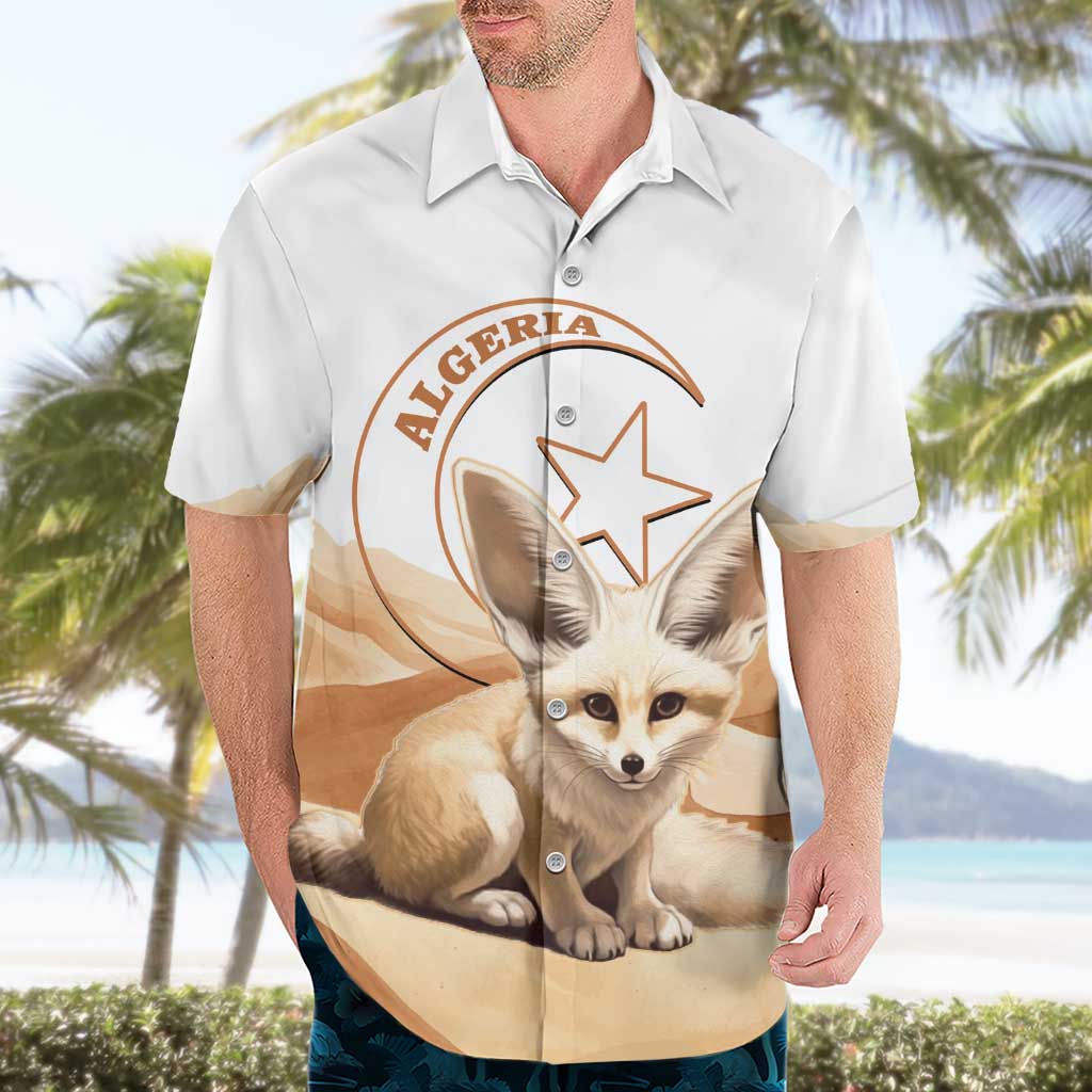 Fennec Fox Algeria Hawaiian Shirt Algerian Sahara - Wonder Print Shop
