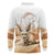 Fennec Fox Algeria Long Sleeve Polo Shirt Algerian Sahara - Wonder Print Shop
