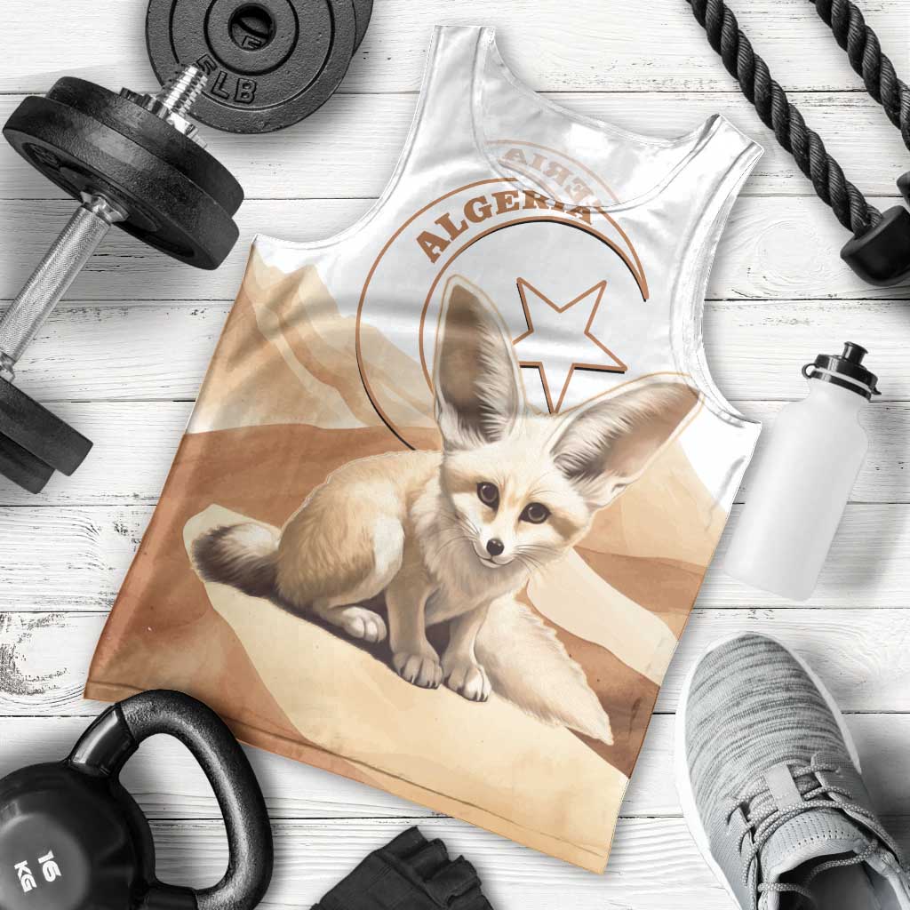 Fennec Fox Algeria Men Tank Top Algerian Sahara - Wonder Print Shop