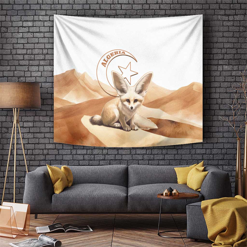 Fennec Fox Algeria Tapestry Algerian Sahara - Wonder Print Shop