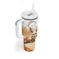 Fennec Fox Algeria Tumbler With Handle Algerian Sahara - Wonder Print Shop