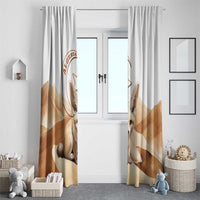 Fennec Fox Algeria Window Curtain Algerian Sahara - Wonder Print Shop