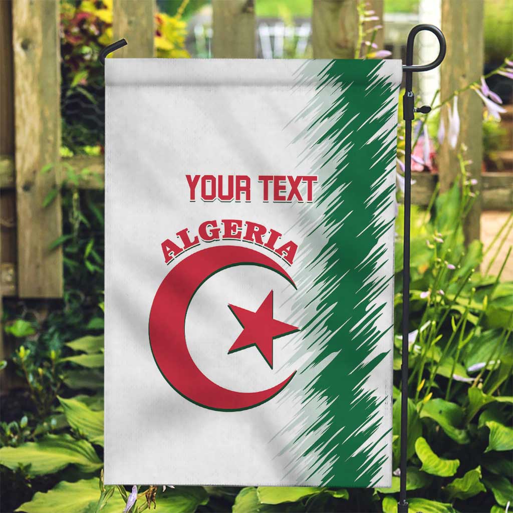 Custom Algeria Football Garden Flag Go The Greens - Wonder Print Shop