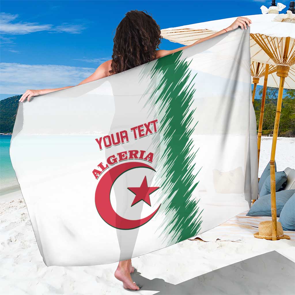 Custom Algeria Football Sarong Go The Greens - Wonder Print Shop