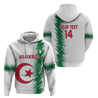 Custom Algeria Football Zip Hoodie Go The Greens - Wonder Print Shop