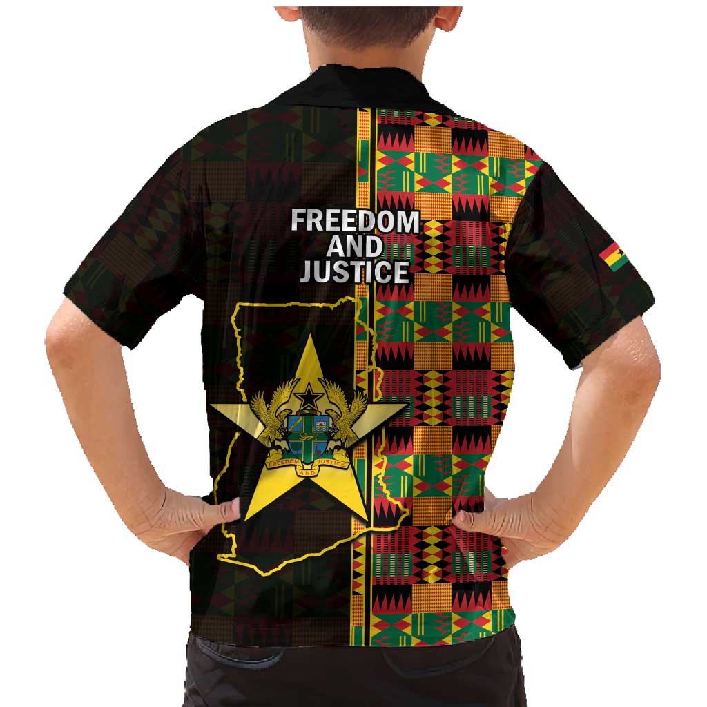 Ghana 1957 Family Matching Mermaid Dress and Hawaiian Shirt Independence Anniversary Kente Pattern