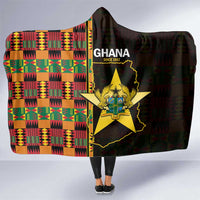 Ghana 1957 Hooded Blanket Independence Anniversary Kente Pattern