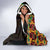 Ghana 1957 Hooded Blanket Independence Anniversary Kente Pattern