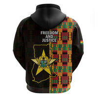 Ghana 1957 Hoodie Independence Anniversary Kente Pattern
