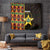 Ghana 1957 Tapestry Independence Anniversary Kente Pattern
