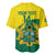 Custom Ghana Cricket Baseball Jersey Go Ghanaian Tawny Eagle
