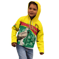 Custom Ghana Cricket Kid Hoodie Go Ghanaian Tawny Eagle