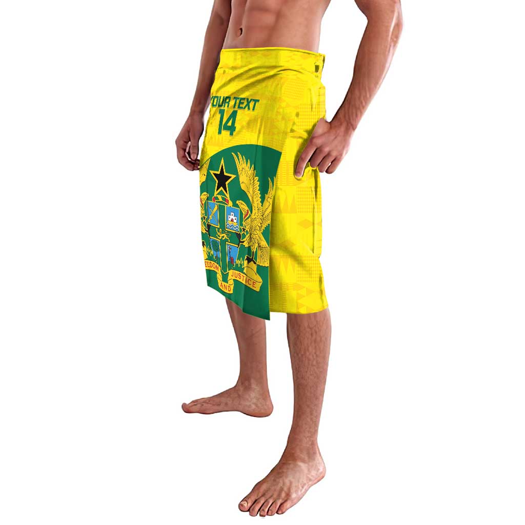 Custom Ghana Cricket Lavalava Go Ghanaian Tawny Eagle