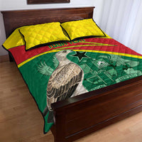 Custom Ghana Cricket Quilt Bed Set Go Ghanaian Tawny Eagle